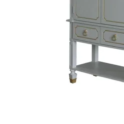 35" House Marchese Cabinet Pearl Gray Finish - Acme Furniture -HOMCOM Store GUEST f9c9880a cbbc 4583 8145 02b596c57369