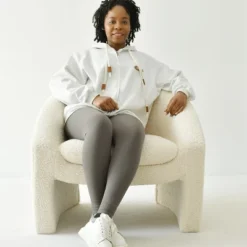 Kiki 32" Wide Contemporary Design Faux Shearling Boasting Streamlined Silhouette Armrest Accent Barrel Chair-The Pop Maison 20 Kiki 32" Wide Contemporary Design Faux Shearling Boasting Streamlined Silhouette Armrest Accent Barrel Chair-The Pop Maison -HOMCOM Store GUEST f9e09a62 62e0 435d 9273 6f8a00af4728