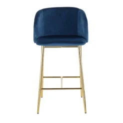 Set Of 2 Fran Contemporary Counter Height Barstools - LumiSource -HOMCOM Store GUEST faae735a cdf6 4c16 8d1f 1cc5ca5f9b7e