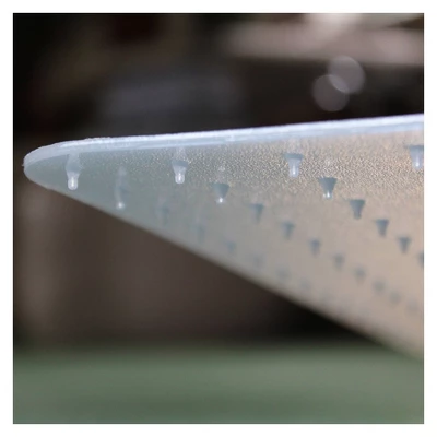 36"x48" Polypropylene Foldable Rectangular Chair Mat For Carpets White - Floortex 7 36"x48" Polypropylene Foldable Rectangular Chair Mat For Carpets White - Floortex - Image 5