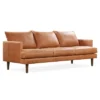 Mauricio Sofa Cognac Tan - Poly & Bark -HOMCOM Store GUEST fb897075 77d4 4123 8af1 19759ab4c230