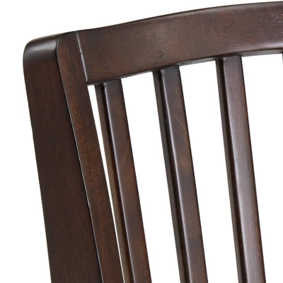 29" Falia Dark Cherry Finish Linen Swivel Barstool Height Chair - Inspire Q 8 29" Falia Dark Cherry Finish Linen Swivel Barstool Height Chair - Inspire Q - Image 6