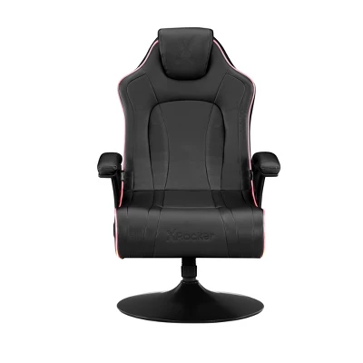 CXR3 Neo Fiber LED Audio Pedestal Gaming Chair With Subwoofer Black - X Rocker 3 CXR3 Neo Fiber LED Audio Pedestal Gaming Chair With Subwoofer Black - X Rocker