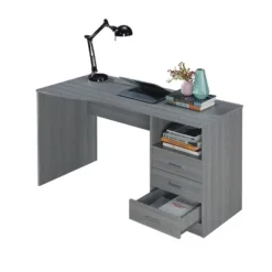 Classic Computer Desk With Multiple Drawers Gray - Techni Mobili -HOMCOM Store GUEST fcbececf 6486 4b6c a813 fb225616c761