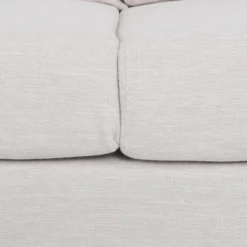 Feichko Contemporary Fabric Pillow Back 3 Seater Sofa - Christopher Knight Home -HOMCOM Store GUEST fd107561 2102 465a 9d7c 94bc19e645e0