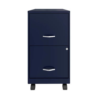 Space Solutions 18" Deep 2 Drawer Mobile Letter Width Vertical File Cabinet 13 Space Solutions 18" Deep 2 Drawer Mobile Letter Width Vertical File Cabinet - Image 11