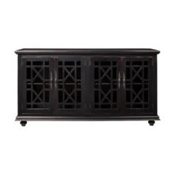 Cassandra 63" TV Stand Antique Black - Martin Svensson Home -HOMCOM Store GUEST fe4a2f7d dc5d 4061 8248 a72d0035df7c