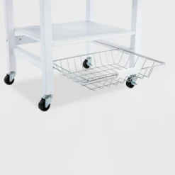 Hennington Kitchen Cart With Stainless Steel Top White - Boraam 20 Hennington Kitchen Cart With Stainless Steel Top White - Boraam -HOMCOM Store GUEST ffd5074c 36ac 4fd4 bc0d 2a7f59738d38